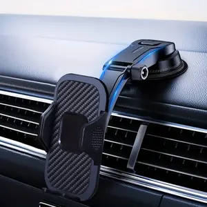 Car Dashboard Phone Holder - Adjustable Vertical and Horizontal Mounting, Comes with Mat, Compatible with All Phones, Waterproof ABS Material, Car Phone Holder |       Automotive Parts |       Textured Surface Grip, Car Phone Holder