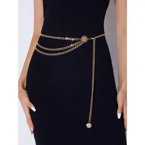 Cider [one-size] Metal Layered Waist Chain