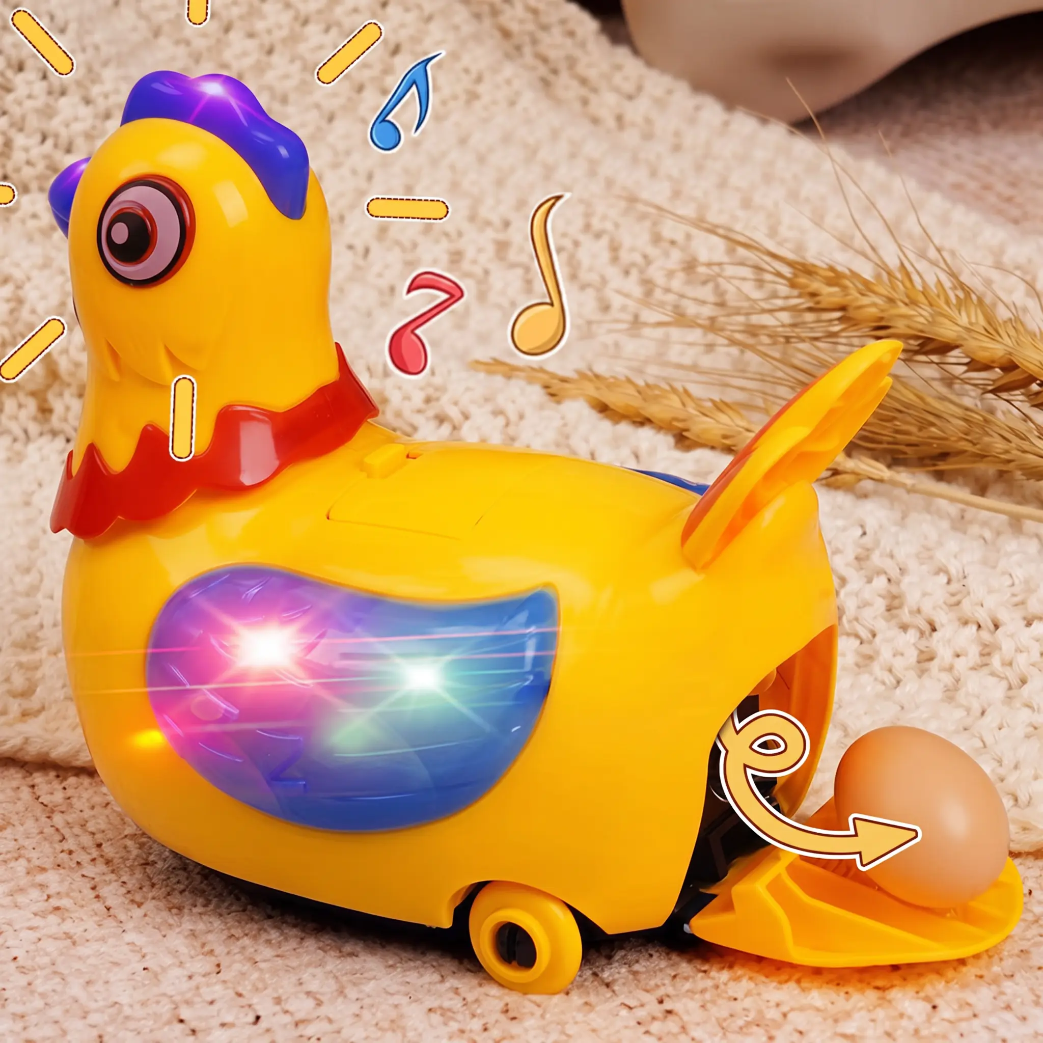 Fun Chicken Toy with Music for Entertainment and Playtime
