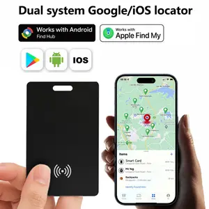 Dual System Android/iOS GPS Tracker, Wireless Charging, IP68 Waterproof, Precision Location for Seniors, Kids, Wallets, Pets, Luggage