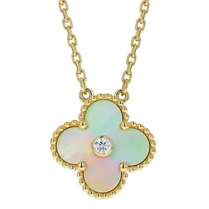 Pre-owned Van Cleef & Arpels Holiday 2018 Vintage Alhambra Pendant