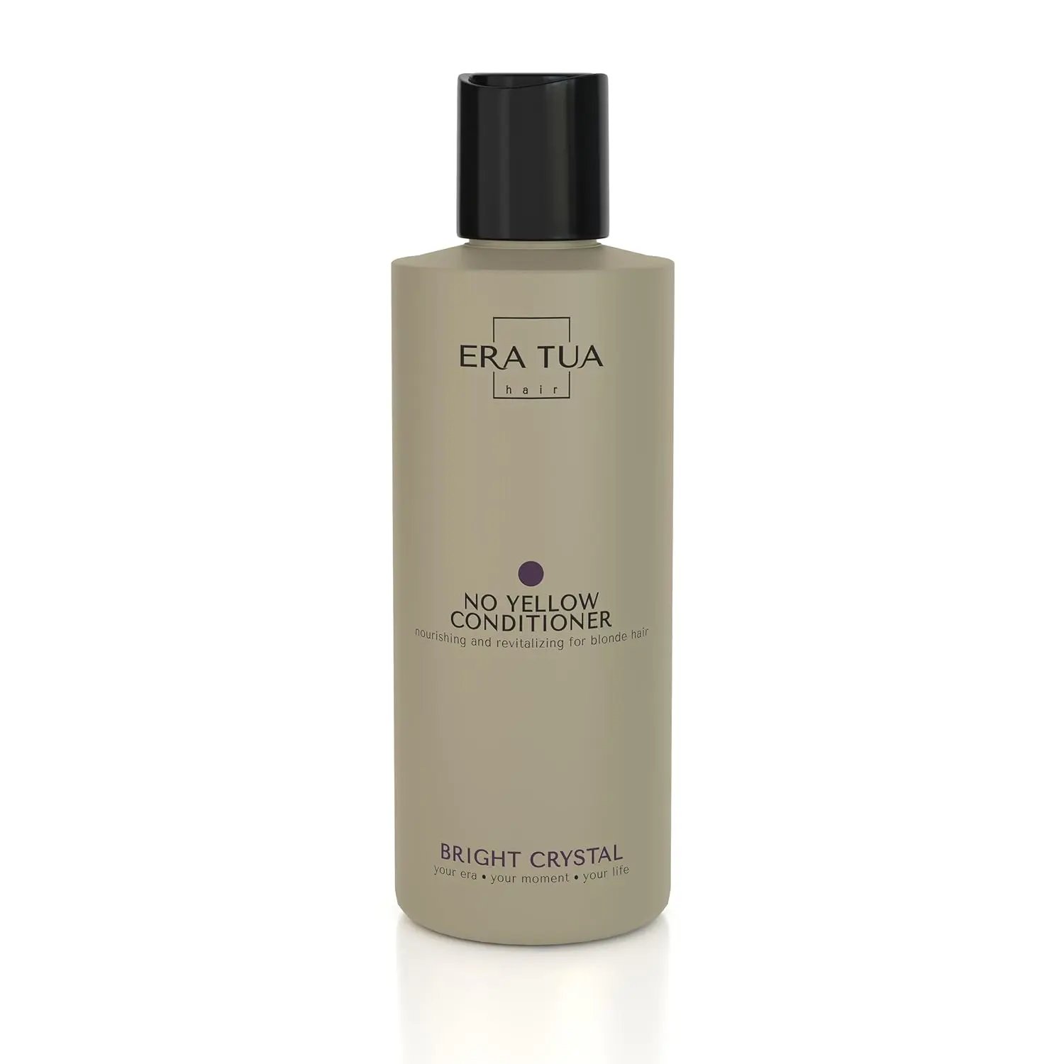 No Yellow Toning Conditioner for Blonde Hair, Silver, Bright Crystal and Purple | Brass Moisturizing Formula | Dutch Made | Green Tea, Jasmine & Rose Scent