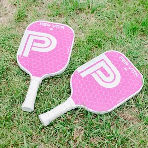 Per Vita X-1 Pink Carbon Fiber Pickle Ball Paddle