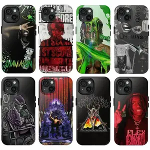 Rapper Osamason Psykotic Tour 2026 Hip Hop Music Art Heavy Duty Tough Phone Case Suitable for iPhone 17-11 Pro Max/Plus and  Samsung Galaxy S23-25