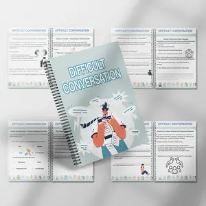 Communication Skills Training Workbook & Guide, Difficult Conversations, Confident Speaking, Role-Playing Exercises, Therapists, Teachers