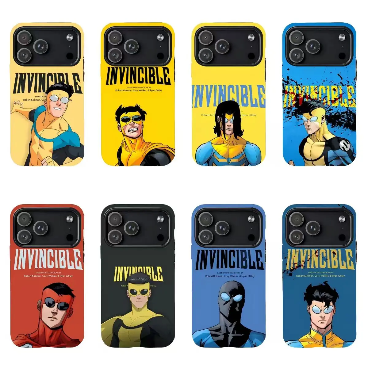 Invincible Smartphone Casing, Handheld Cellphone Case for Comic Fans, Compatible with iPhone 11-17 Pro Max/Plus & Samsung Galaxy S23-25 Devices