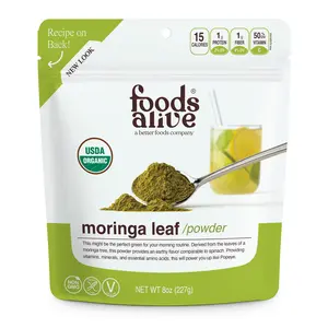 organic moringa leaf powder