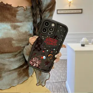 Stranger Things Phone Case for iPhone 16 15 14 13 12 11 Pro Max Mini XR XS X 7 8 Plus, Anti-Drop Protective Soft Tpu Back Cover, Casing, Durable Protection