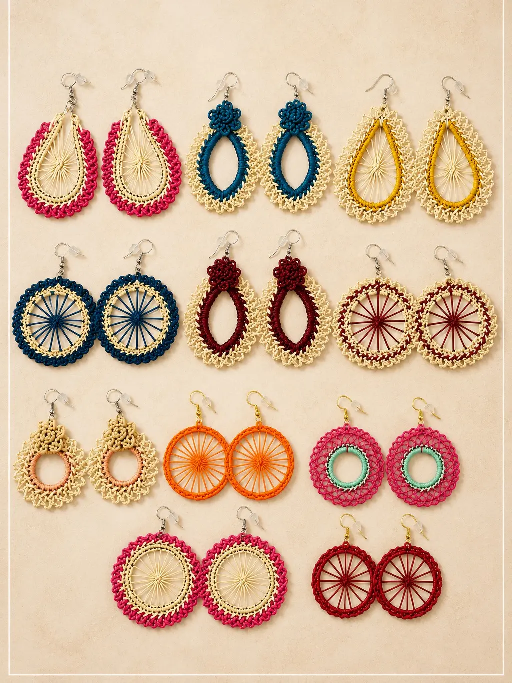 IRACA SUNBURST EARRINGS