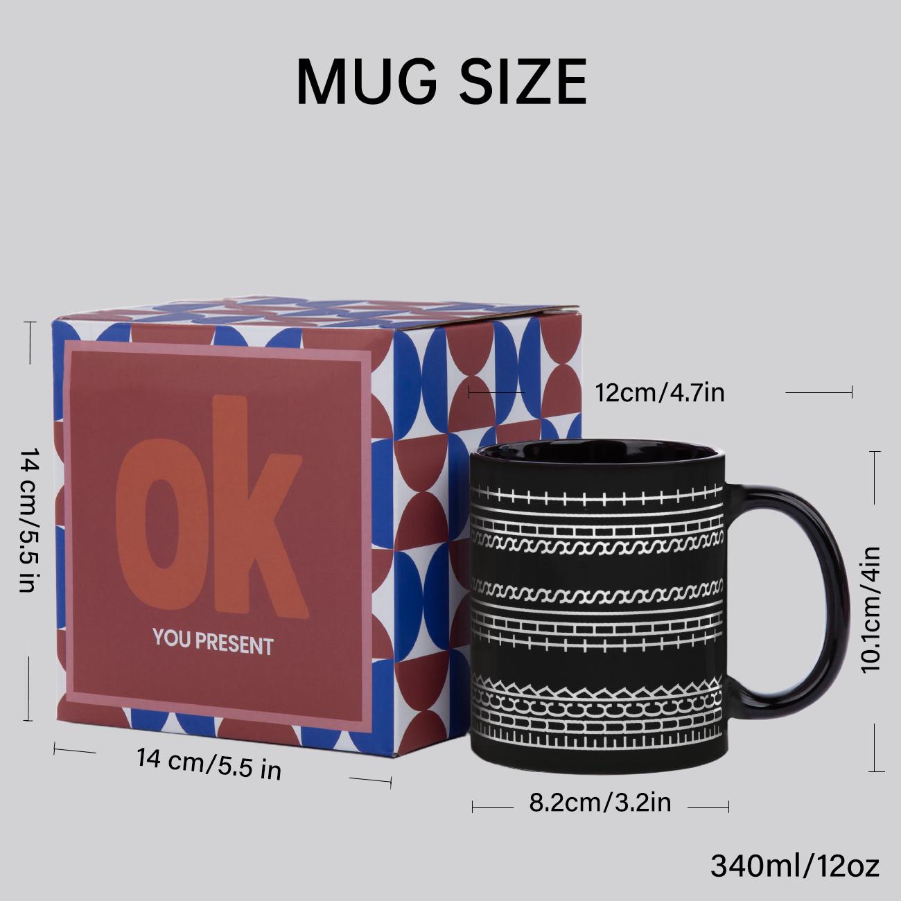 12oz Ceramic Coffee Funny Mug Birthday Xmas Gag Gifts for Women Men Boss Coworkers colleague Friend Retirement Christmas Gifts Stylish Drinkware