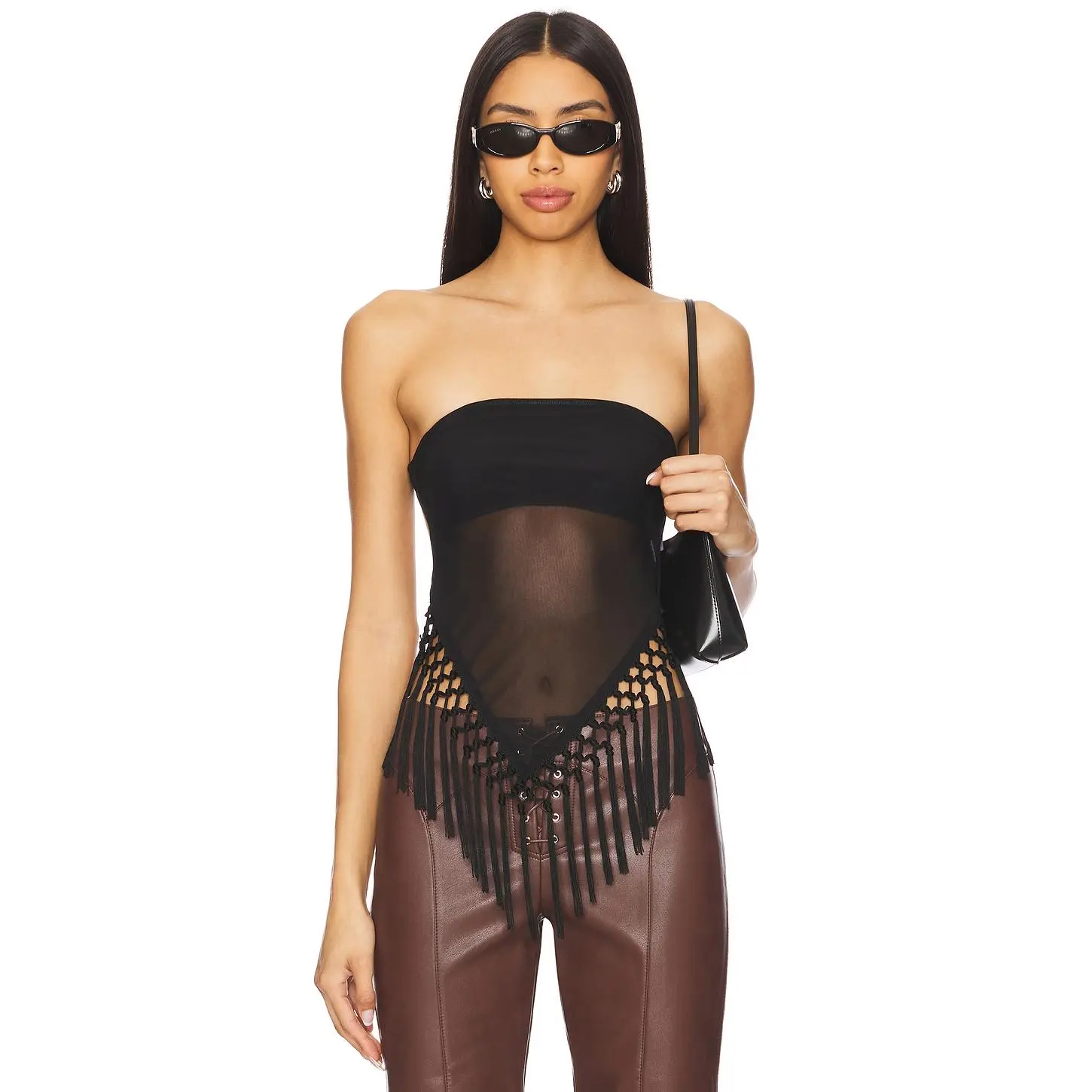 MORE TO COME Shion Top in Black