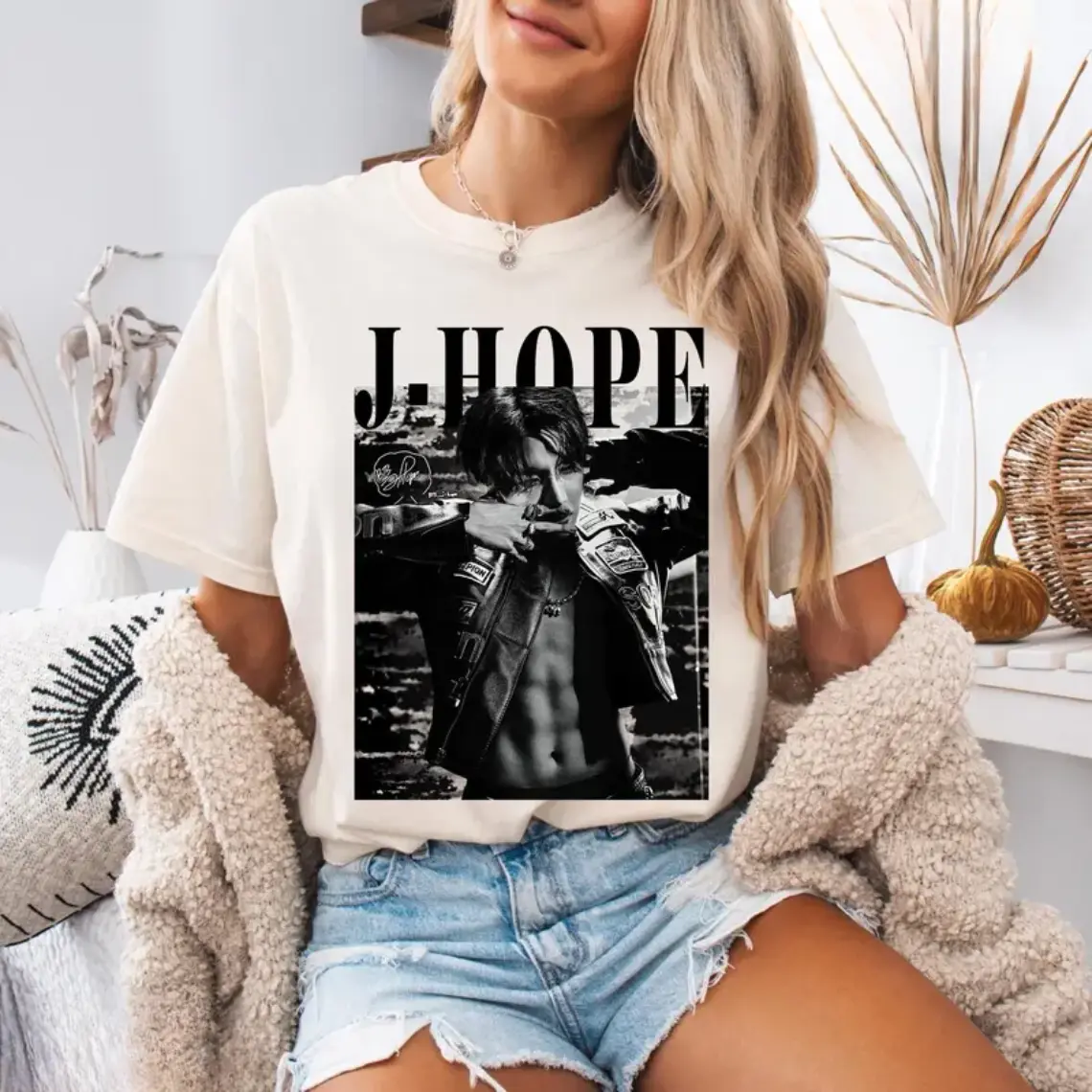 Vintage J-Hope Shirt, Gifts For Fan