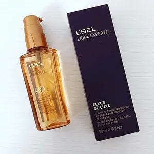 L'ELLE Ligne Experte Hair Oil 90 ml - Trialement Pour Tout, Travailler avec Leairée, Élixir de Luxe