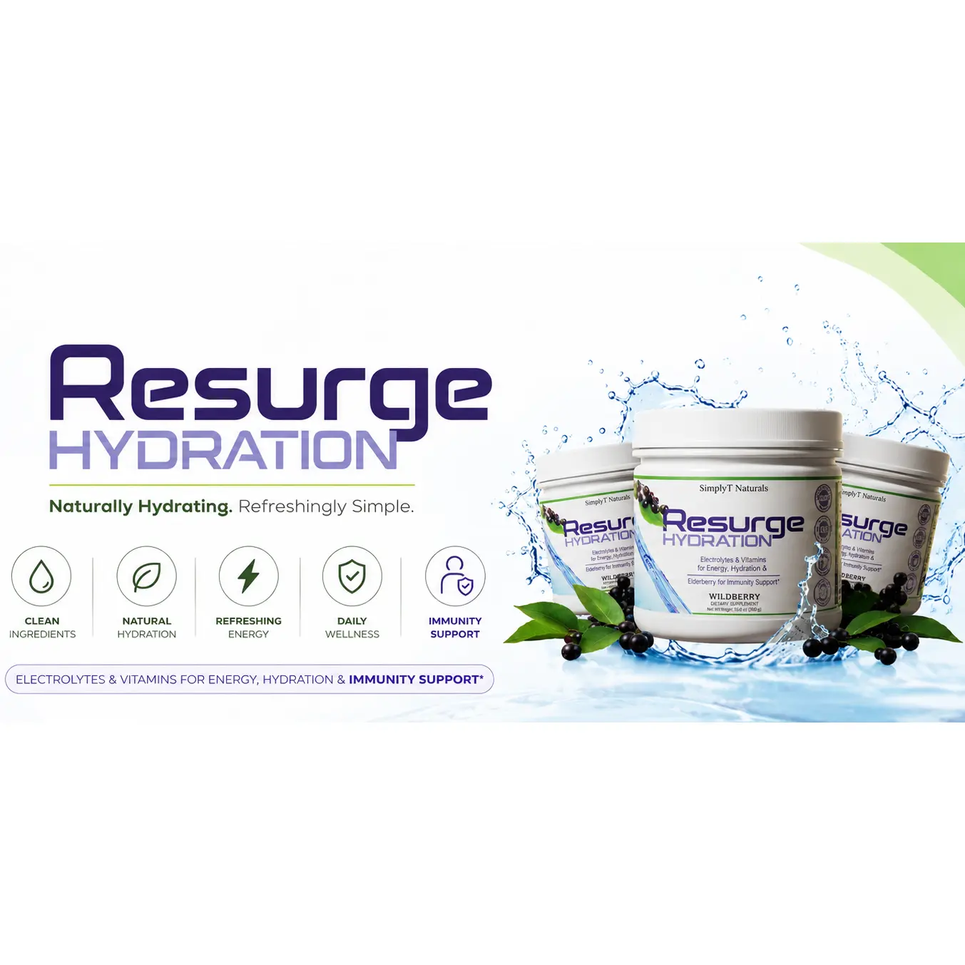 Hydration with Immunity Support - WildBerry