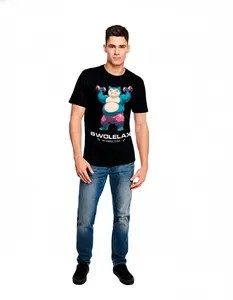 Swolelax T-Shirt Men | Pokémon Gym Tee Inspired by Snorlax