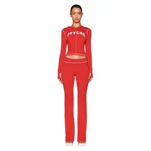 BLARE TRACKPANT - RED : PSYCHO : SALSA