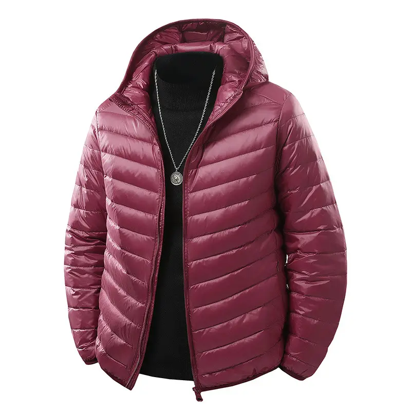 50 Hooded Style   Wine Red