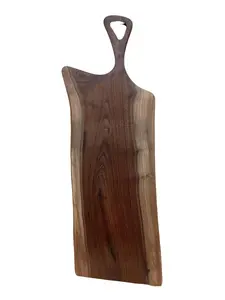 Handmade Walnut Charcuterie Board – Elevate your hosting game with a stunning, handcrafted charcuterie board from Knotty Liberty!  walnut, showcasing the natural beauty of the wood while ensuring durability and long-lasting quality.