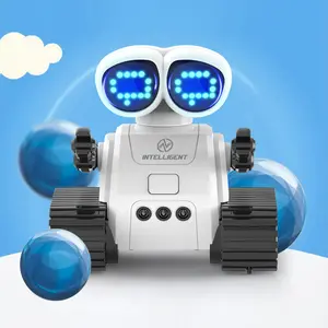Smart Interactive Tracked Robot - 4WD, Interactive Sensing, Long Battery Life | Perfect Gift for Boys & Girls, Christmas Present (2 AAA Batteries Required for Remote Control, Not Included)