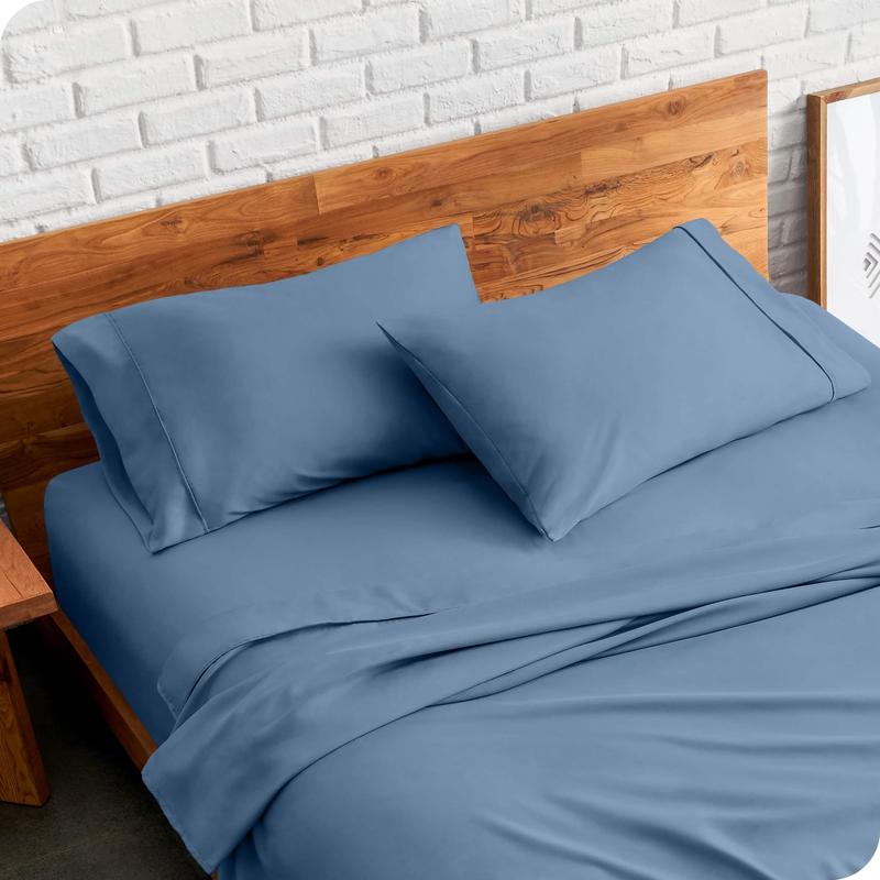 Bare Home Microfiber Open End Pillowcase Set