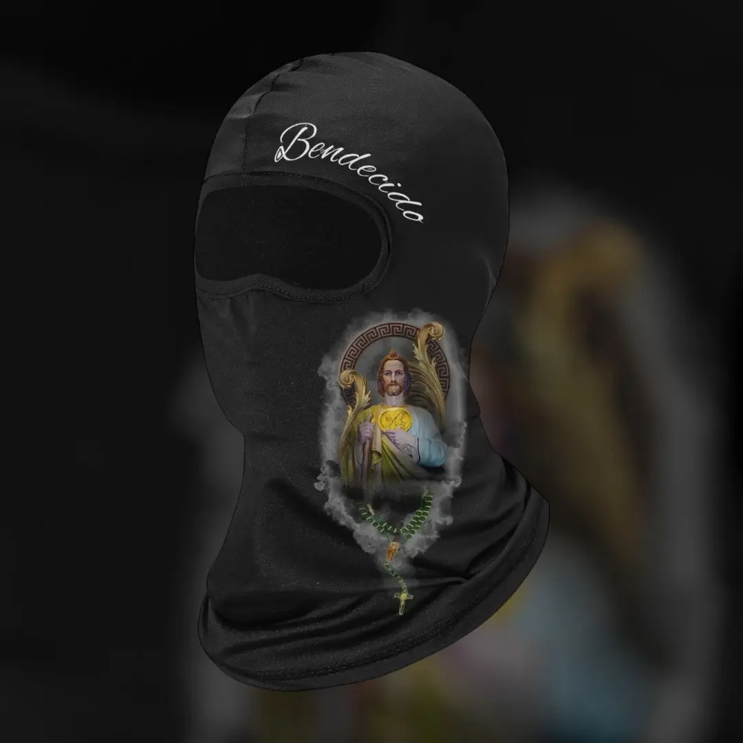Saint Jude Full Balaclava by Bendecido DEPT, Fashion Face Covering for Off-Roading, Skiing