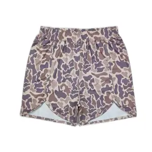 Adult Women's Camouflage Shorts for Summer Comfort Silky Womenswear Outdoor Bottom Stretchy Fabric Print