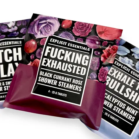 Funny Aroma Shower Steamers, Scented Body Care Fragrance Gift
