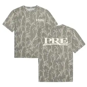 Paper Route Empire MHC Mossy Oak Camouflage Bottomland Hunting Style T-Shirt
