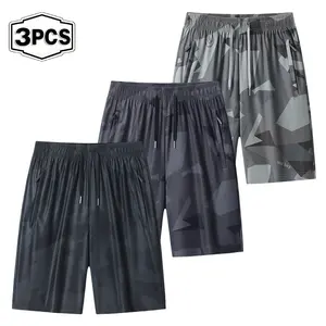 Summer new camouflage men's five quarter pants men's loose, casual, comfortable, breathable summer shorts