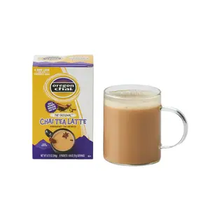 Oregon Chai The Original Powdered Mix Chai Tea Latte, 8 Pc (Pack of 6) Beverage Mixed Milk Milk