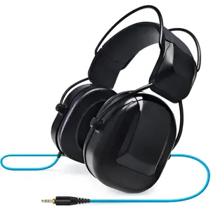 DRP100 - Audio-Isolation  Drums Headphones for , Practice or Stage Use with 1/4" Adapter and Protective Bag