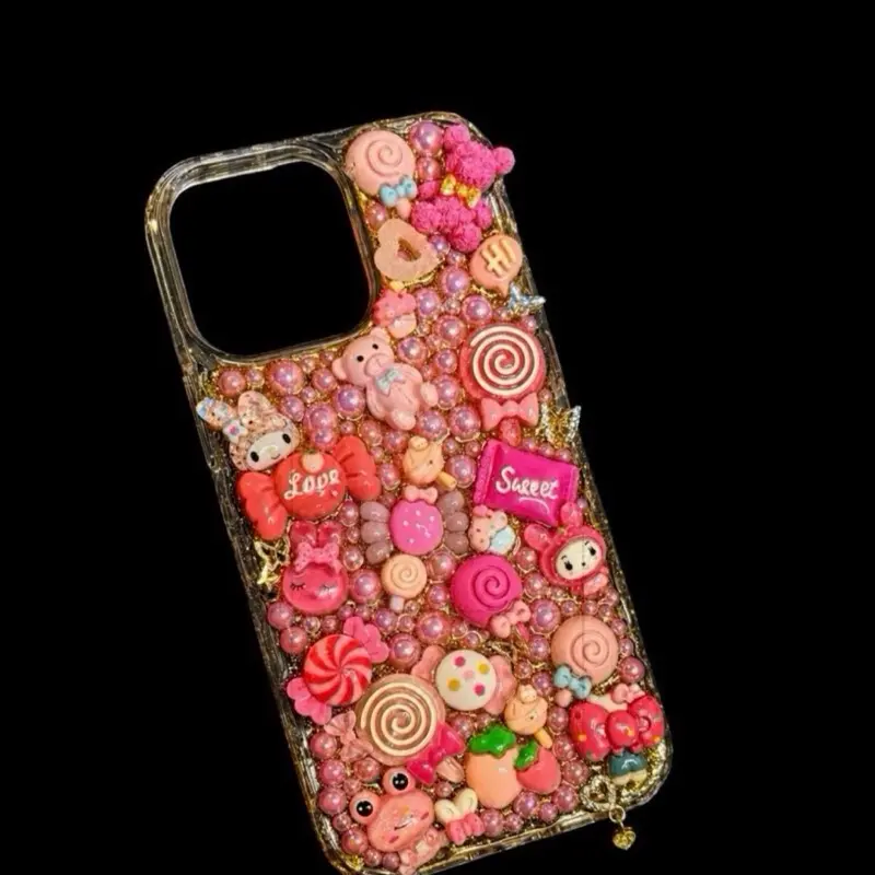 Junk’d Kustoms Durable Dual-Layer Shockproof Hard Bling Phone Case - Handmade Rhinestone TPU-Plastic Shell Accessory for Personalized iPhone, Samsung Smartphone Covers