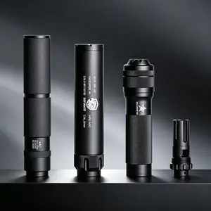 KSC Metal Trim Sleeves and Flash Hider Kit | 14mm CCW | Vehicle Equipment Upgrade