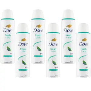Dove Fresh Care 48h Antiperspirant Deodorant Spray for Women 150 mL (5.07 oz) – 6 Pack