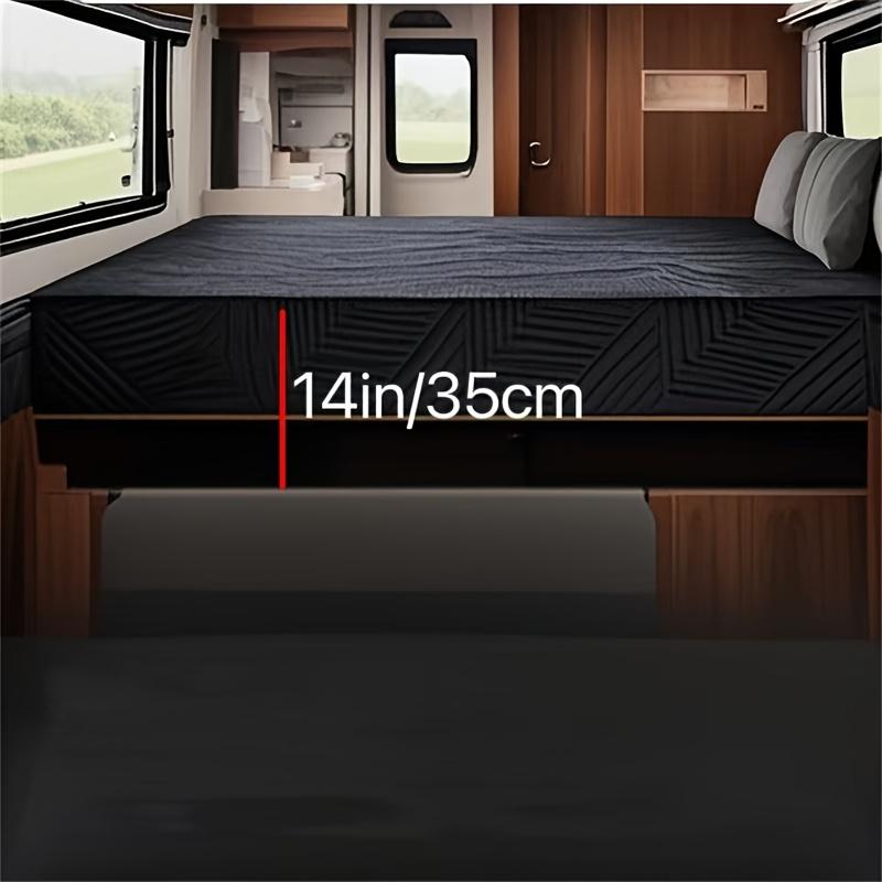 Full Queen King Size Mattress 14 Inch - Cooling Gel Memory Foam, Medium Firm Pressure Relief, Hypoallergenic, Plush Feel, Polyester Cover, Ideal for Bedroom, Guest Room, Dorm Essentials | Modern Bedroom Decor | Durable Mattre