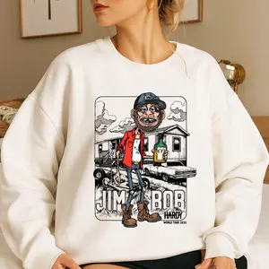 Hardyy JimBob World Tour Sweatshirt T-shirt, 2025 Concert Graphic Shirt, Country Music Fan Shirt, Unisex Cotton Shirt For Men For Women, All Size