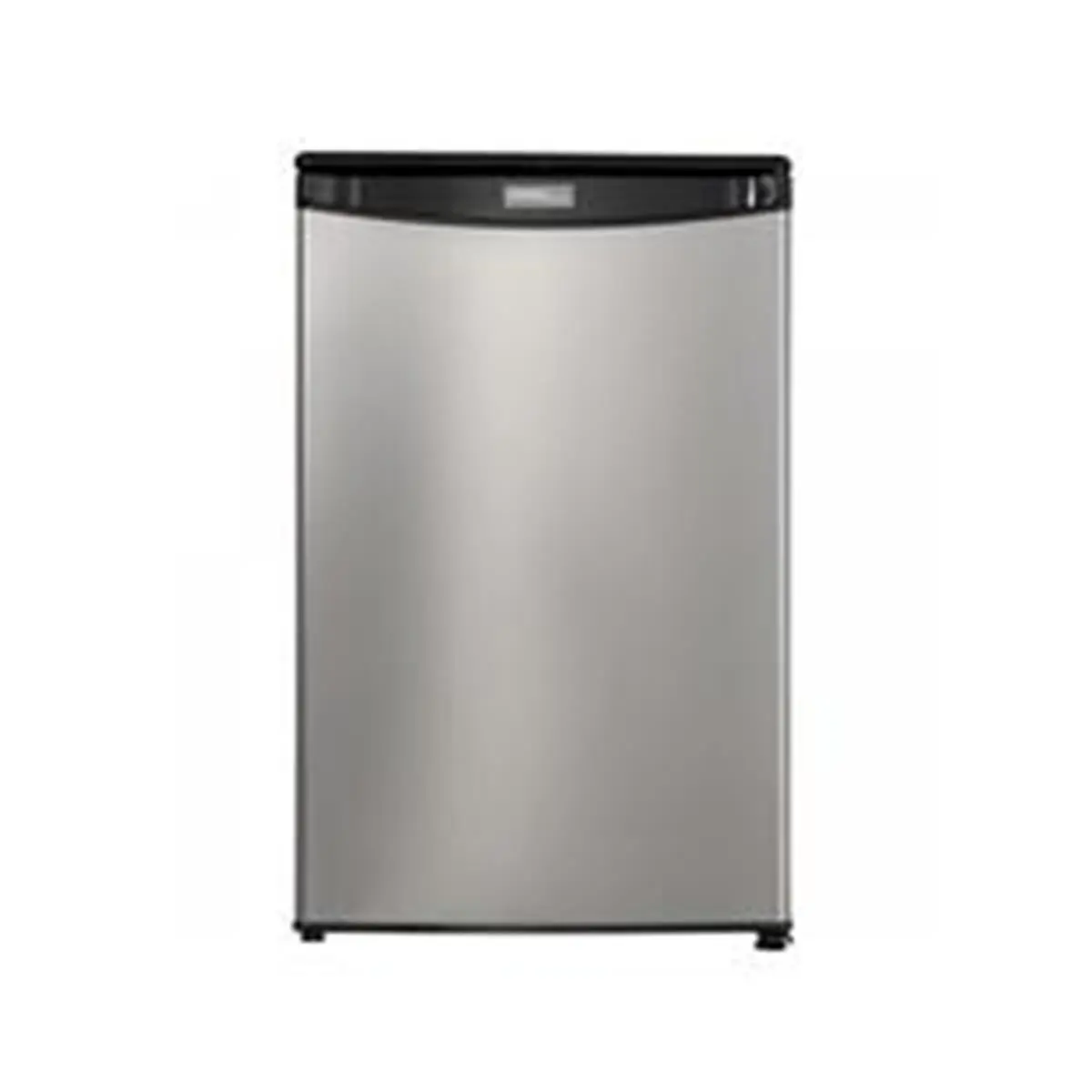 Danby DAR044A4BSLDD 4.4 cu. ft (125 L) Reversible Auto Defrost Compact Fridge - 1-1/2 in Width, Stainless Steel