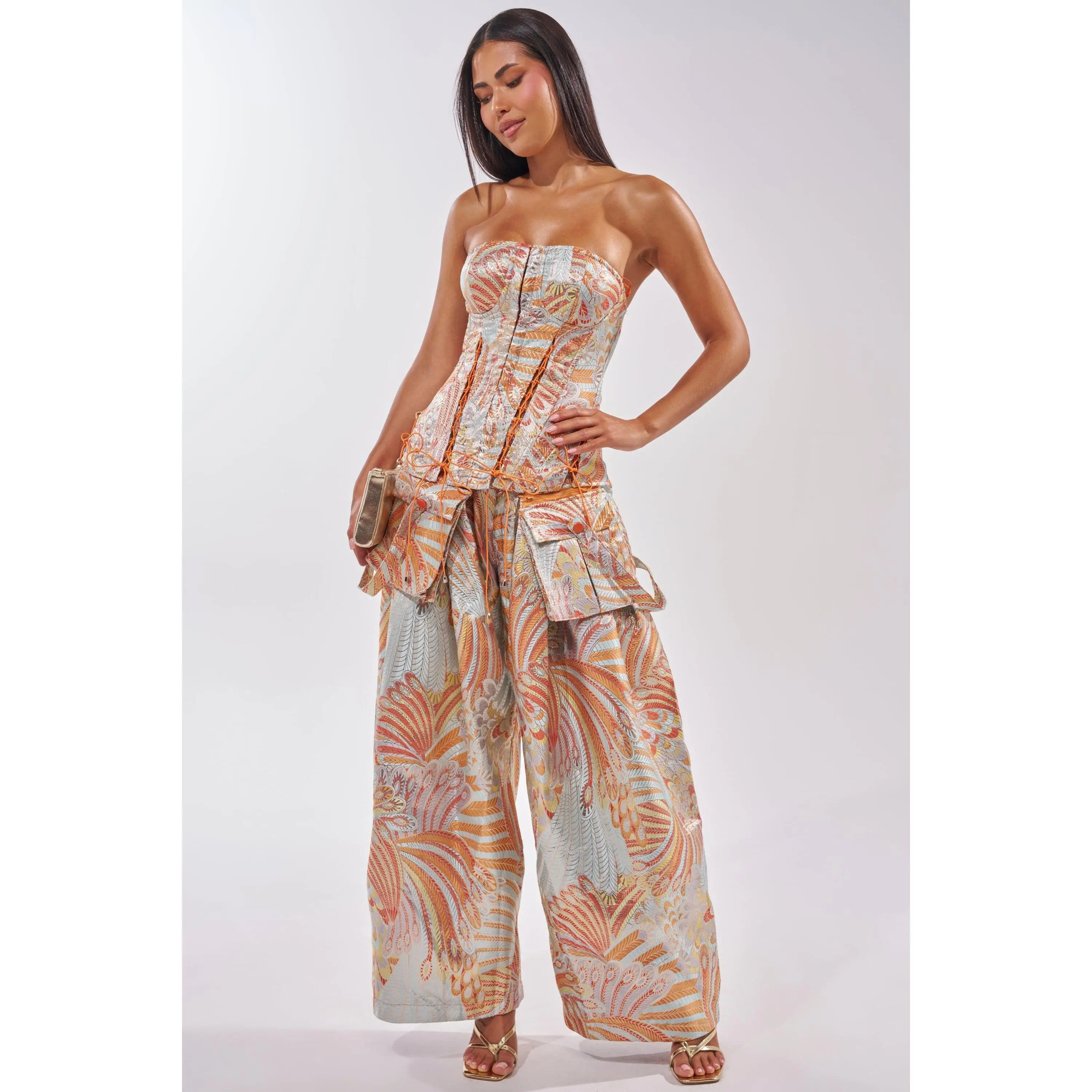 MARTHA FLORAL TROUSER