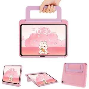 INFILAND CarryJoy Series: Custom-Fit Kids Case for iPad, Samsung, Lenovo - Cute Shockproof Handle Stand for Boys & Girls