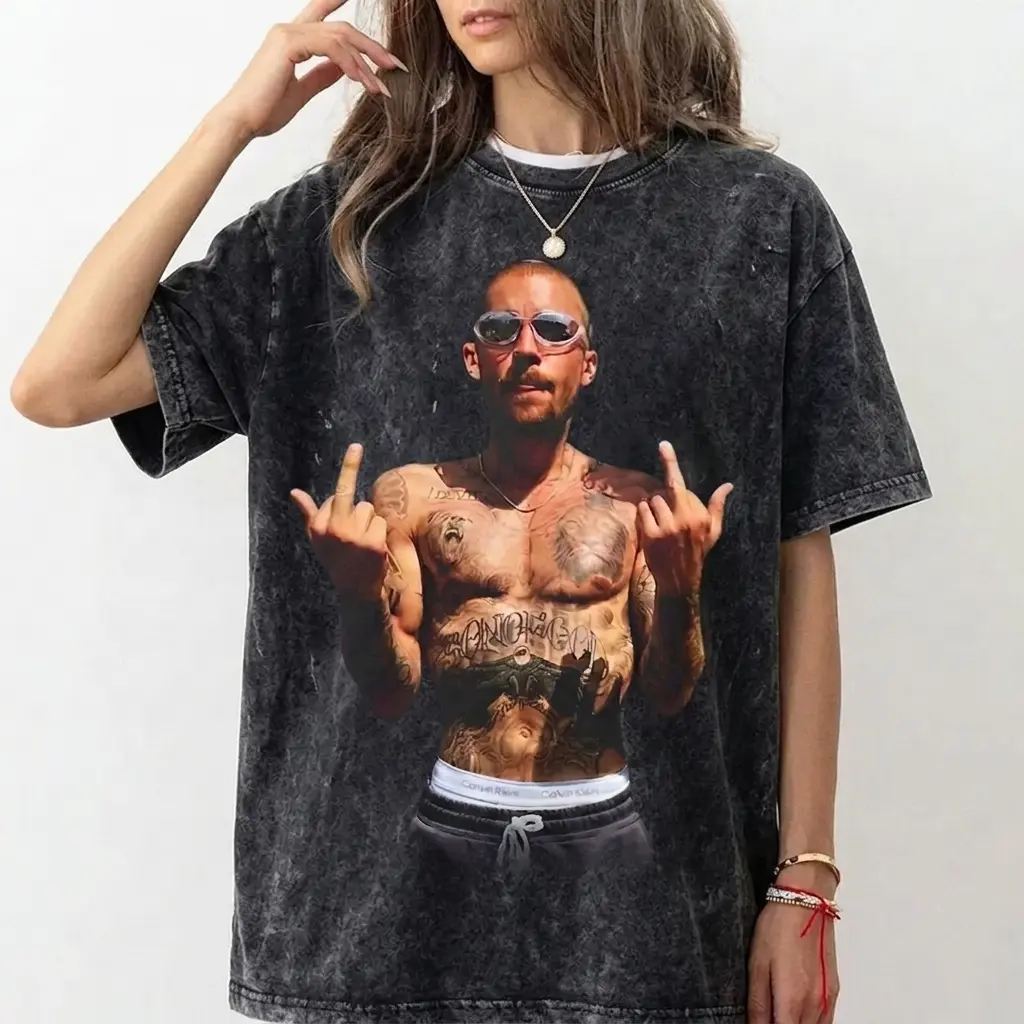Bieberchella JB Festival Tee Oversized Black Streetwear Shirt, Coachella Inspired Concert Vibes, Jerry Fan Merch, Unisex Trendy Outfit, Souvenirs At The Festival Coachella 2026, Gift For Fan Prince Of Pop, Tiktok Viral Fashion Must Have 2026