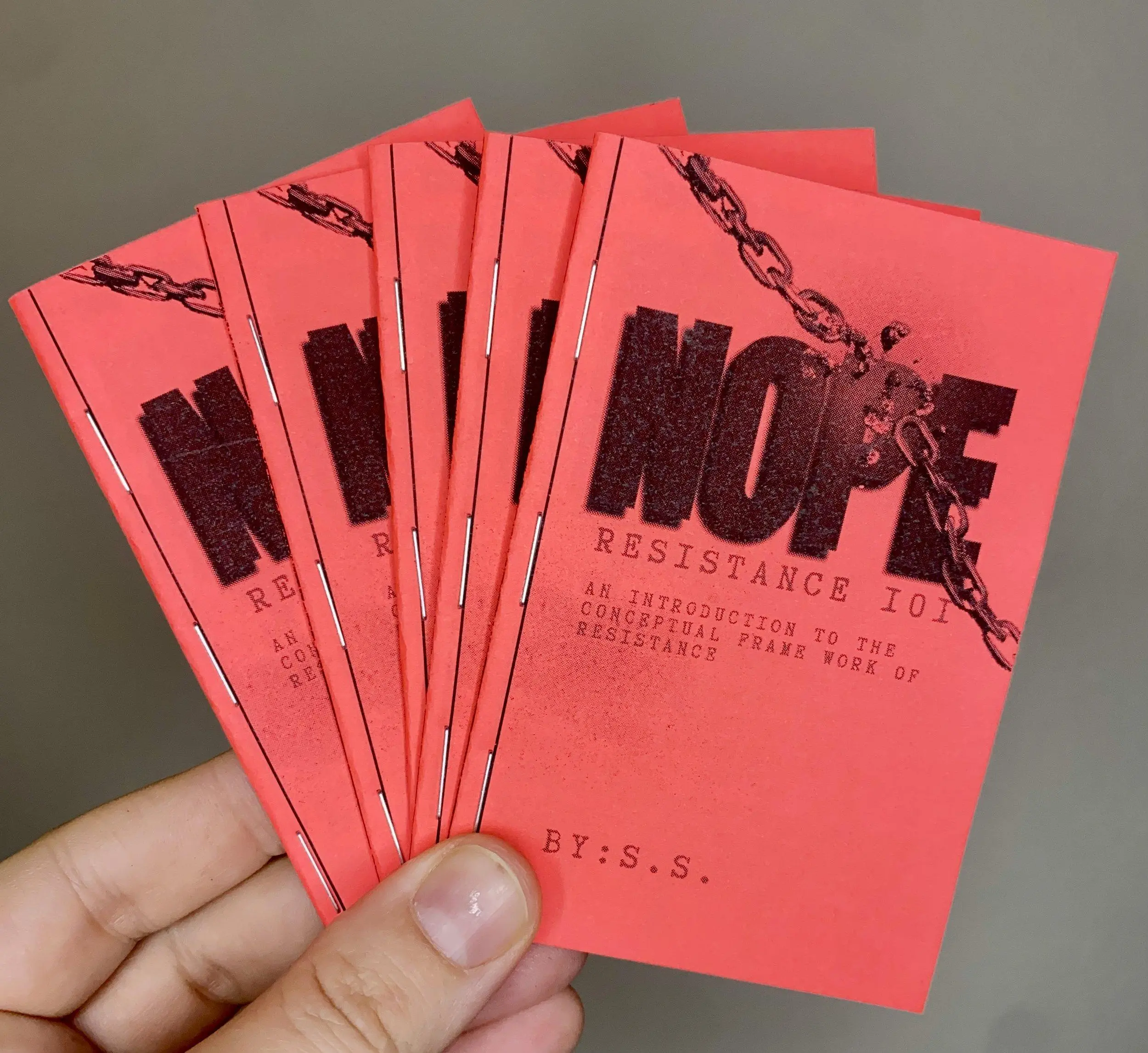 NOPE: Resistance 101: An Introduction to the Conceptual Framework of Resistance Zine