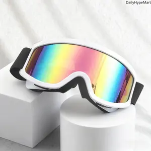 Colorful Lens Ski Goggles, Anti-Collision Snow Goggles for Snowboarding & Outdoor Sports