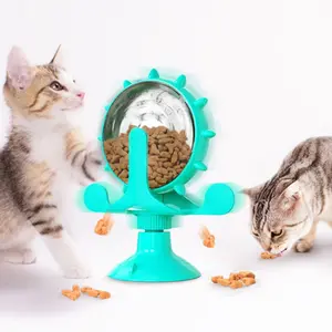 New Cat Toy Wholesale Company, Best-Selling Pet Supplies, Eco-Friendly Dog Toys, Slow Feeder Windmill, Small Animal Turntable