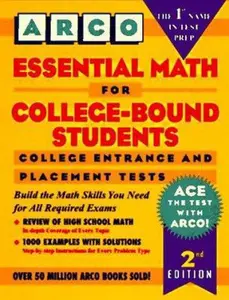 USED-Arco Essential Math for College-Bound Students by Joan U. Levy (Paperback)