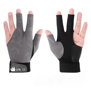 High elasticity, non-slip and wear-resistant, breathable three-finger leak finger billiard gloves, snooker gloves, billiard gloves