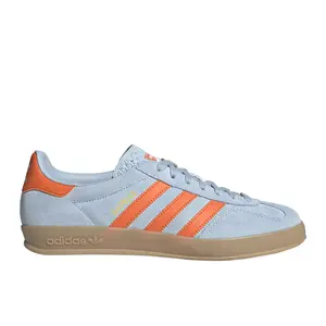adidas Mens Gazelle Indoor Lace Up Sneakers Shoes Casual - Blue adidas Mens Gazelle Indoor Lace Up Sneakers Shoes Casual - Blue