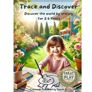 Trace and Discover: Discover the world by tracing for 2-5 Years (Learn Through Play Series) Paperback – March 4, 2025