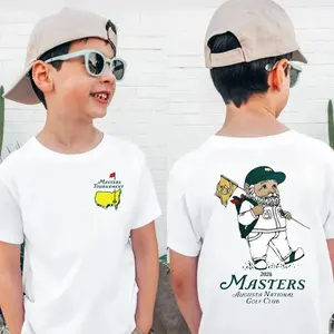 Youth & Adult Masters Tournament 2026 Augusta National Golf Club Design Unisex Cotton Tee for Golf Fans, Masters Event Shirt, Apparel Made In The USA	