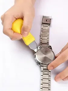 3 Piece Watch Repair Tool Set, Battery Replacement Kit, Back Cover Opener, Multi-Size Universal Watch Repair Tools, Repair Toolkit, Hand Tools, Tool Accessories