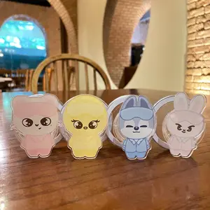 Cute Pastel SKZOO Animal Sweater Magsafe Phone Grip - Kawaii Bunny Cat Puppy Magnetic Pop Socket & Kickstand for iPhone